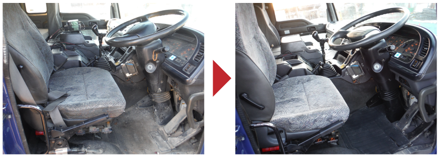 車内クリーニング-派遣・出張専門の車内クリーニング