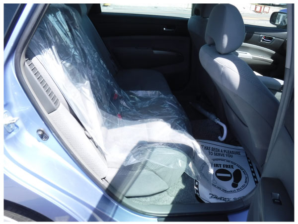 埼玉県さいたま市のカークリーニング(シミぬき)完成-プロのカークリーニング業者